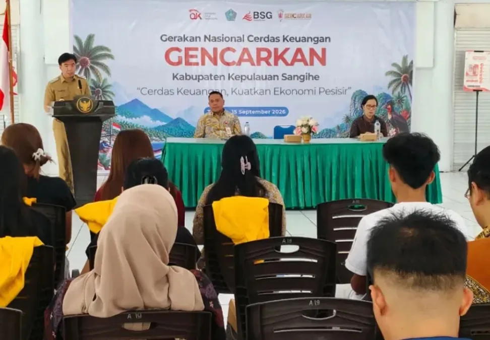 Dukung Nelayan Perbatasan Cerdas Finansial, OJK dan Bank SulutGo Gelar GENCARKAN 2026 di Sangihe.